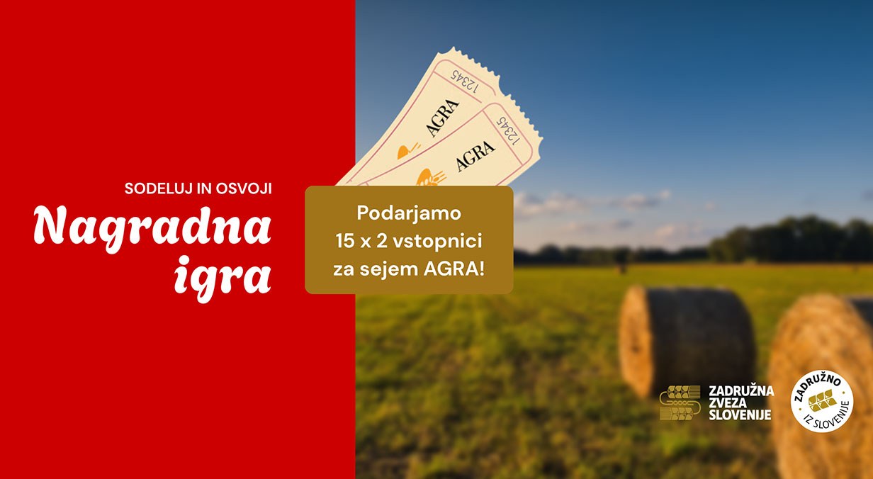 Banner SPLET nagradna igra AGRA2026